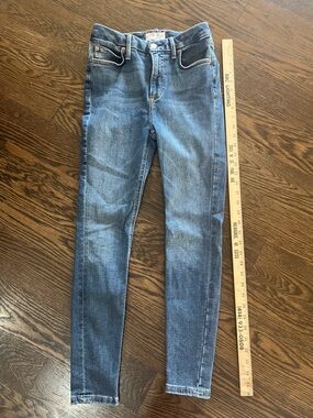 We the Free 27 Classic Mid-Wash Women's Skinny Jeans stretch Free People